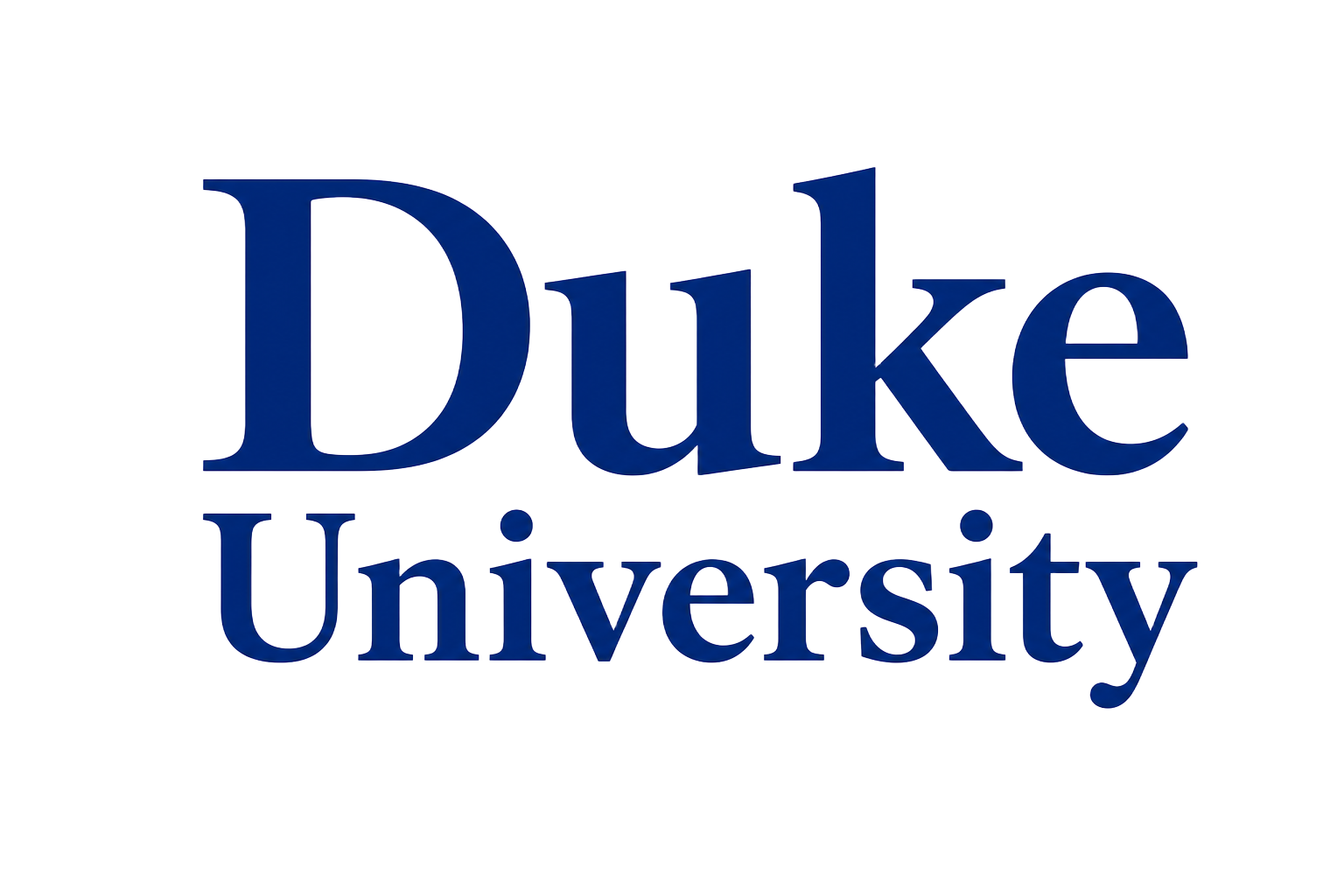 Duke University wordmark logo
