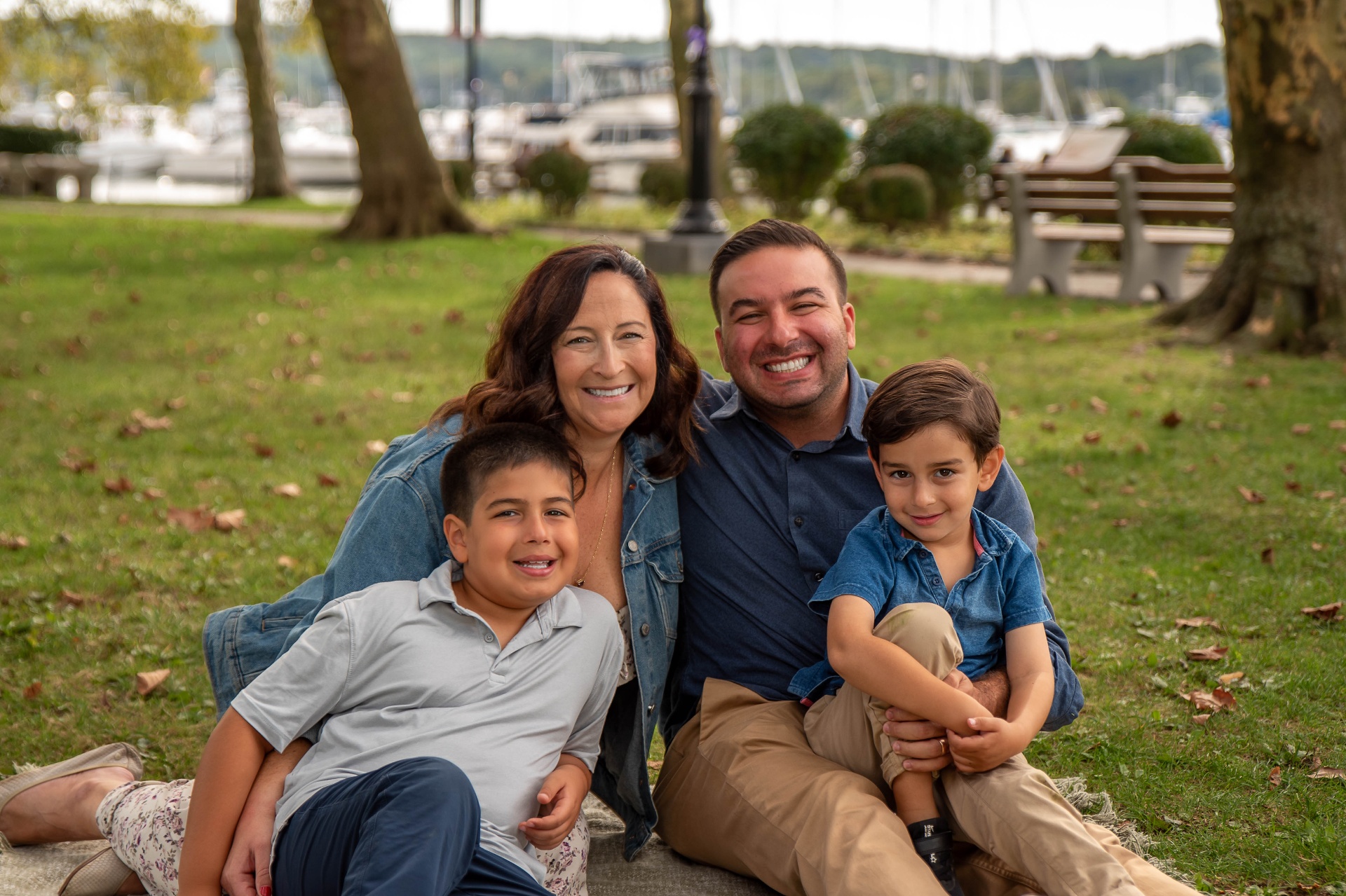 Andre Moskowitz and family